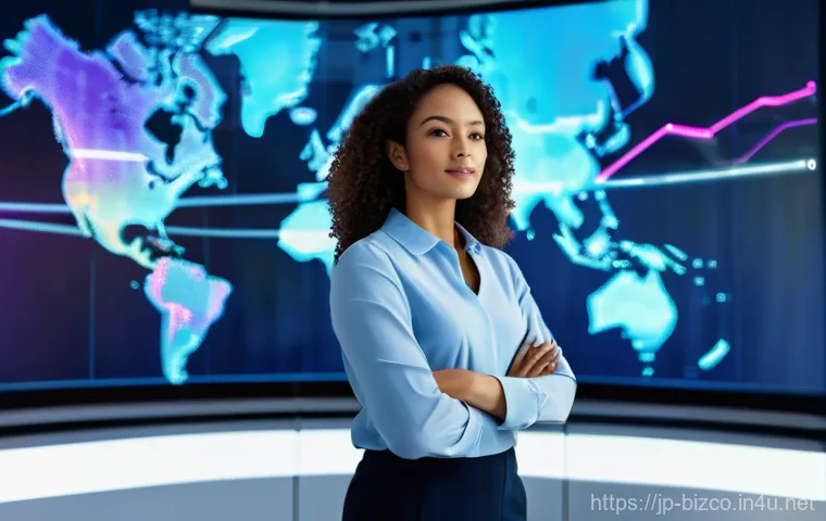 기업경영지도사로서 경영 전략 수립 - Image Prompt 1: Navigating the VUCA Future**