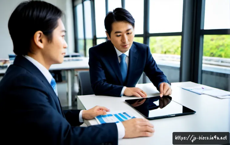 기업경영지도사 실무 사례 분석 - Photorealistic business consulting case analysis in a modern Japanese small manufacturing company, a...
