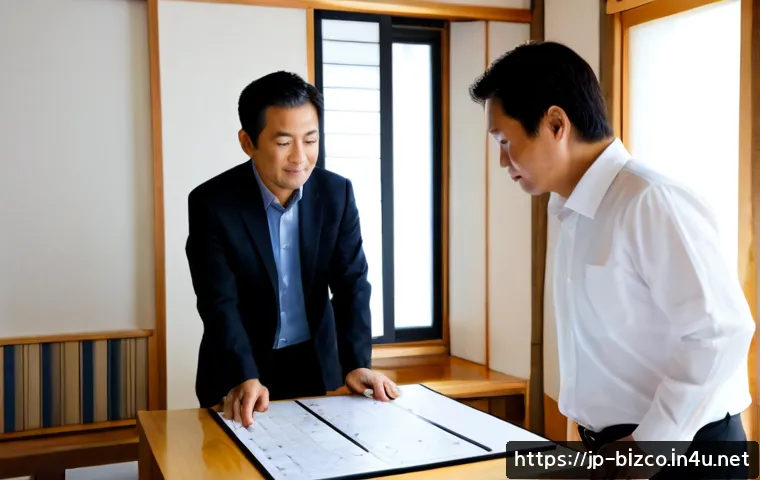 기업경영지도사와 사업 리모델링 사례 - Photorealistic Japanese small business remodeling consultation, experienced business management advi...